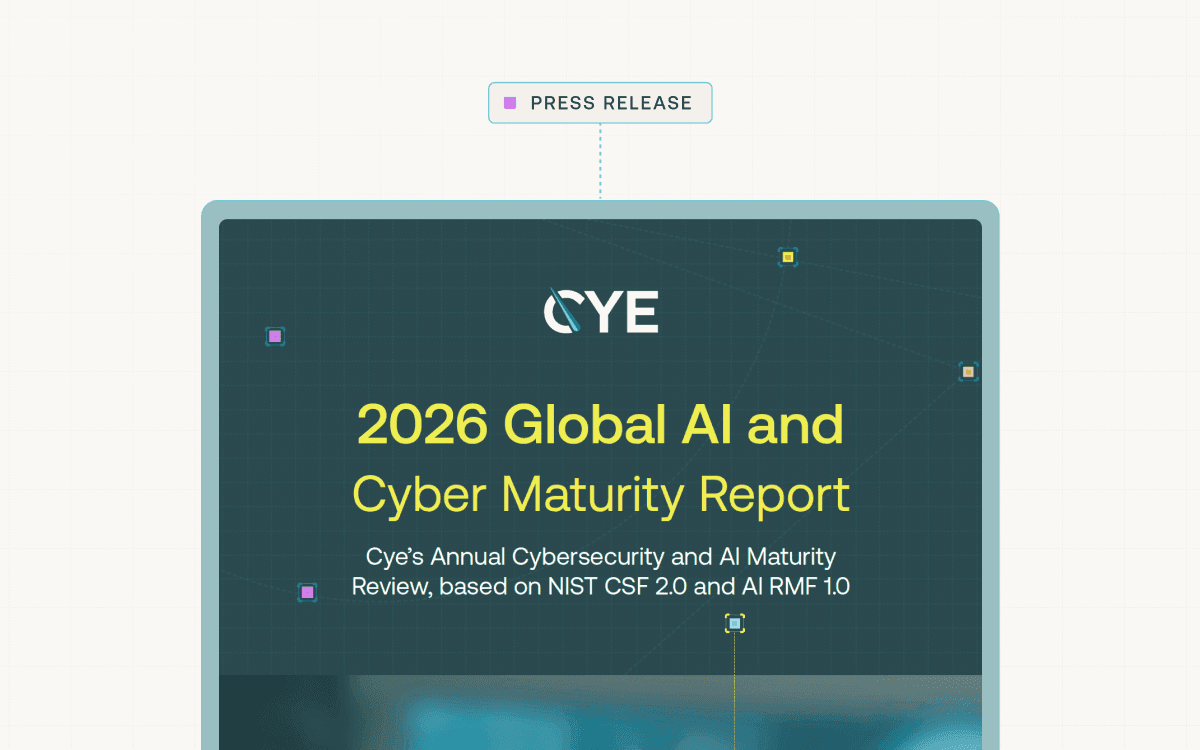 Press Release: Cye 2026 Global AI and Cyber Maturity Report